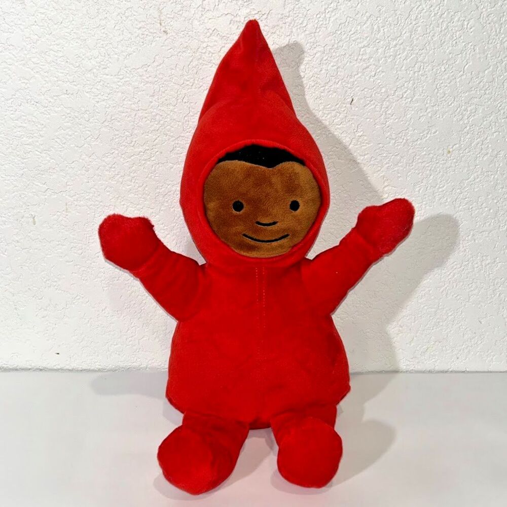 Pete The Snowy Day Plush Stuffed Toy Red Ezra Kohls Cares Read A Long Plush 14”